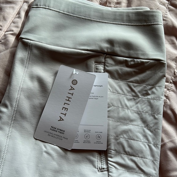 Athleta Peak Hybrid Fleece Tight - Picture 4 of 7